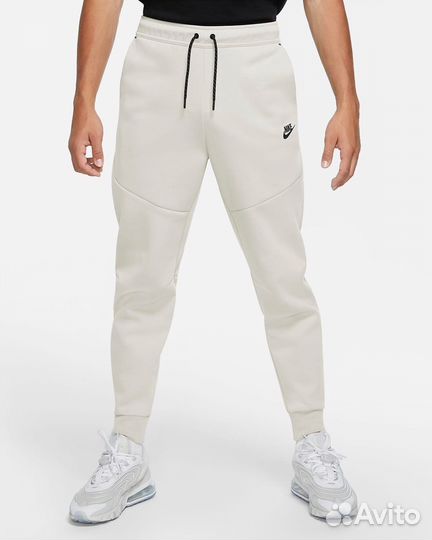 Штаны спортивные nike tech fleece синие