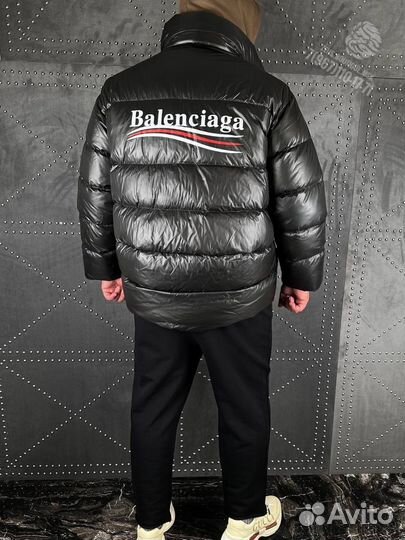 Пуховик мужской Balenciaga x Gucci