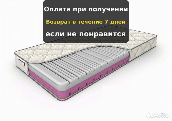 Матрас с ортопедической пеной