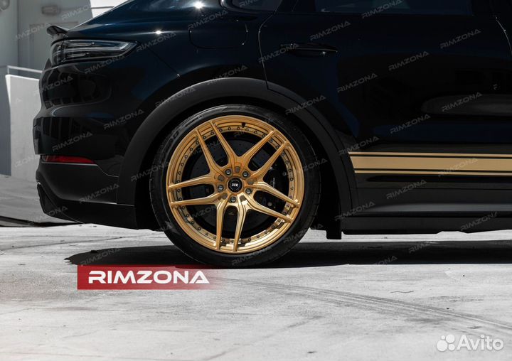 Кованые диски anrky R22 на Porsche Cayenne