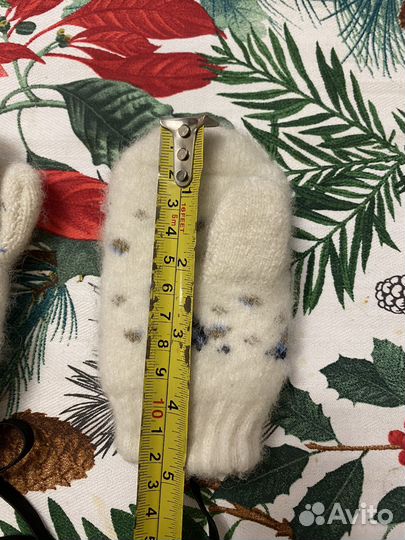 Шерстяные варежки детские