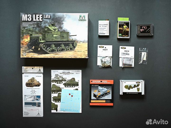M3Lee + допы 1/35