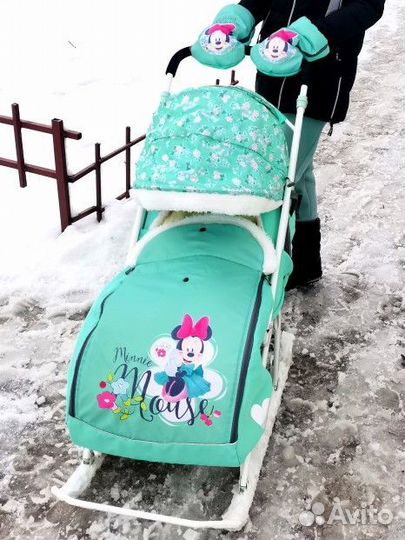 Санки коляска ника