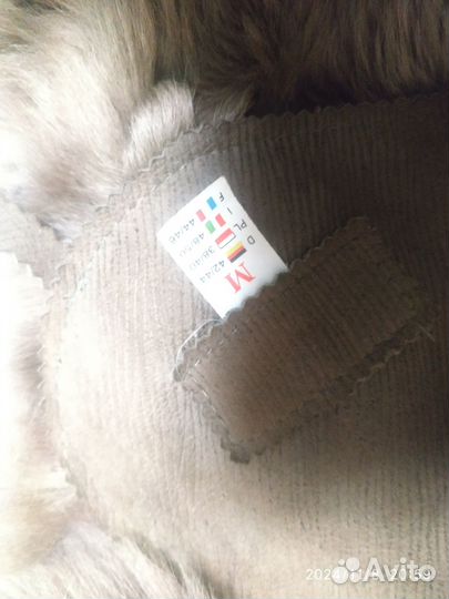 Дубленка натуральная женская короткая М