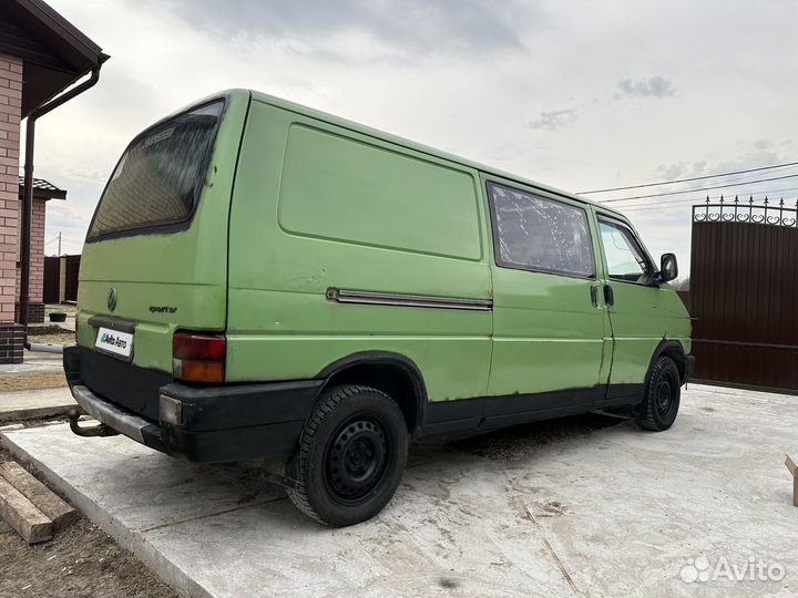 Volkswagen Transporter 1.9 МТ, 1992, 300 000 км