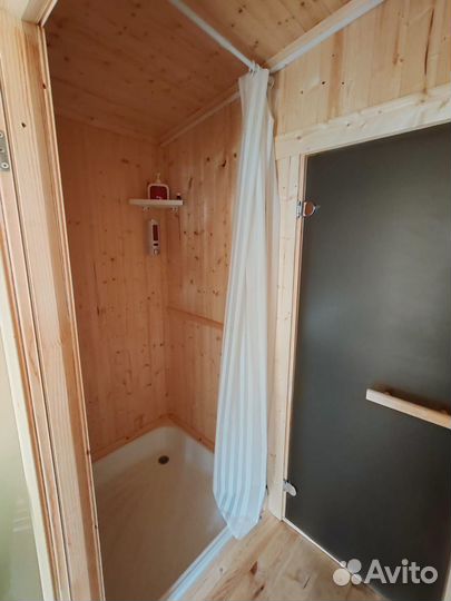 Русская баня на дровах с бассейном