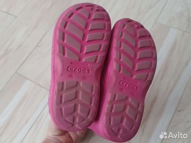 Резиновые сапоги Crocs C13 для девочки