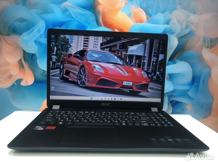 Ноутбук Acer FullHD Ryzen 3/8GB/256gbssd/520X 2GB