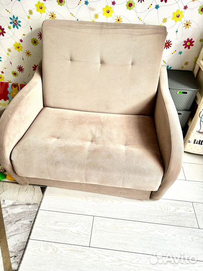 Кресло кровать С грязеотталкивающей технологией