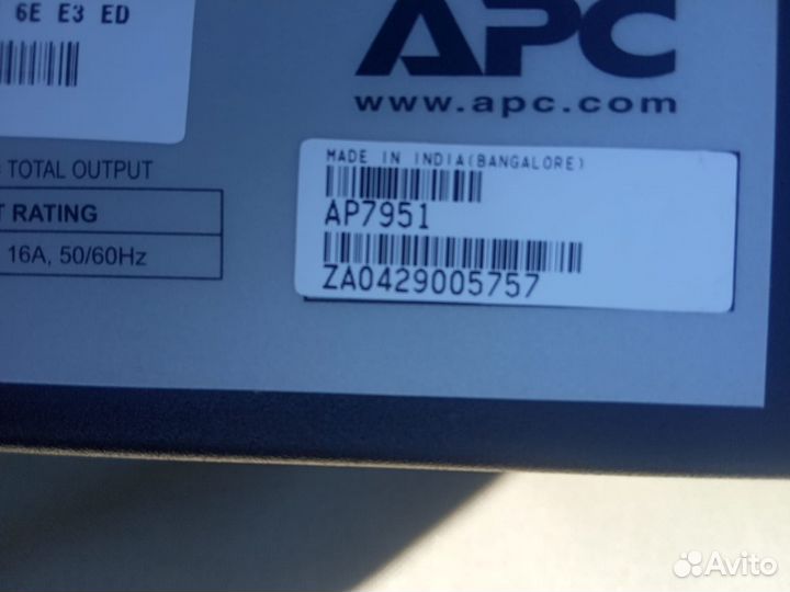 Блок розеток APC AP7951