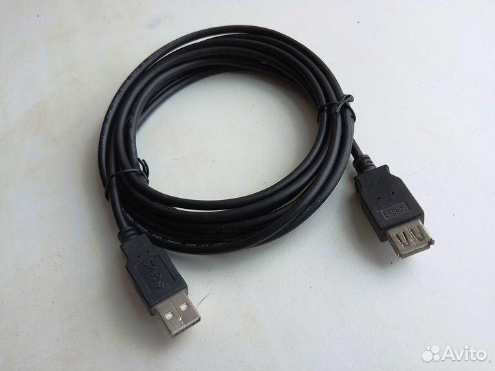 Кабель удлинитель USB 2.0 Am-Af 3 метра
