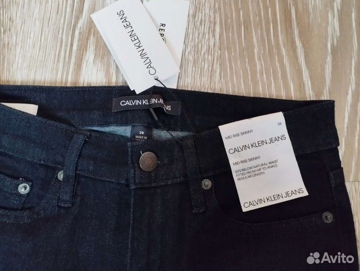 Calvin klein джинсы, оригинал, новые