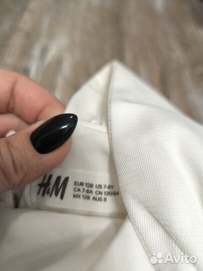 Платье нарядное h&m 128р