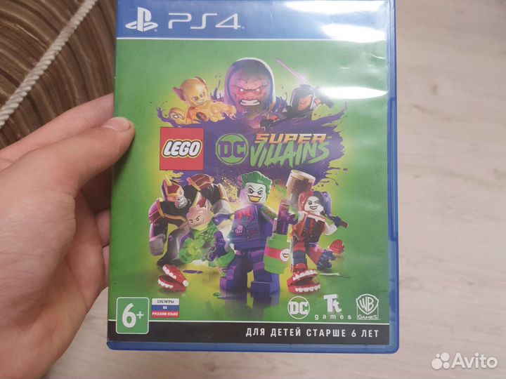 Игра ps4 DC super villains