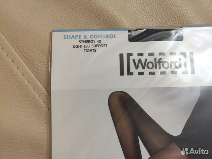 Колготки wolford черные S поддерживающие