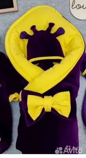 Одеяло на выписку осень зима