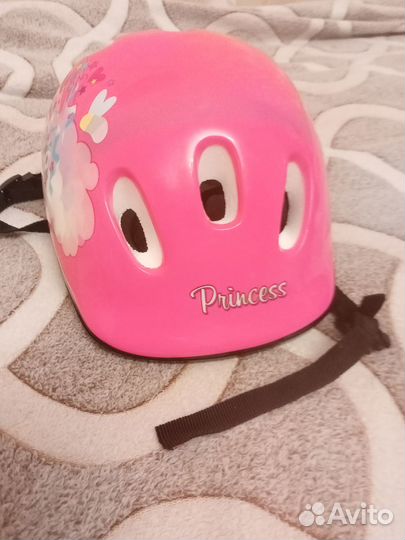 Велосипедный шлем для девочки, 58 см