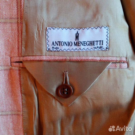 Пиджак льняной Antonio Meneghetti (Италия) 48/50