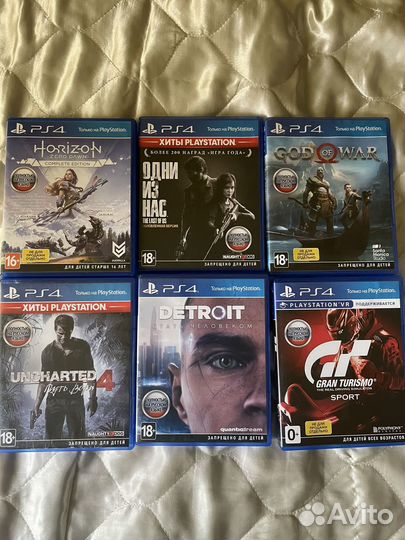 Sony playstation 4 slim 1tb с играми