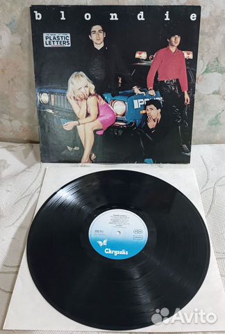 Blondie Plastic Letters 1978 Germany LP Оригинал