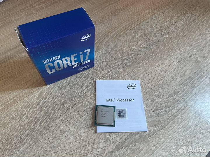 Процессор Intel core i7 10700k OEM