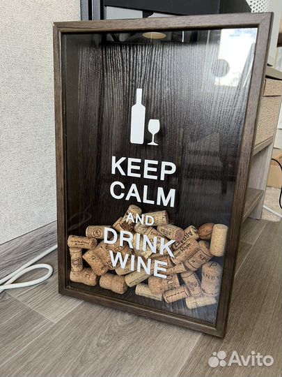 Копилка для винных пробок