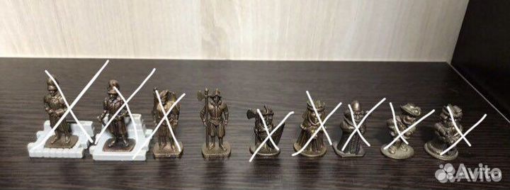 Игрушки киндер сюрприз. Металлические солдатики. 9