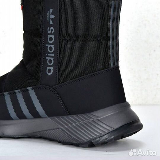 Дутики женские Adidas Black