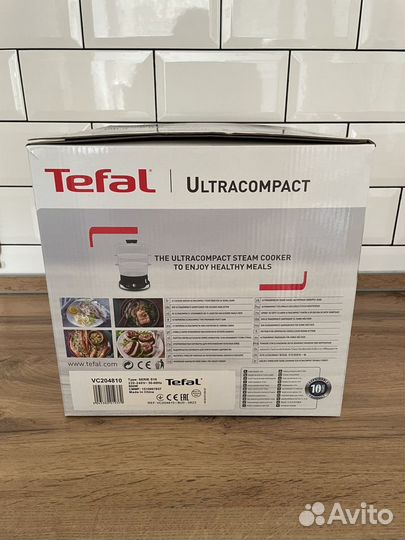 Пароварка Tefal Ultracompact VC204810