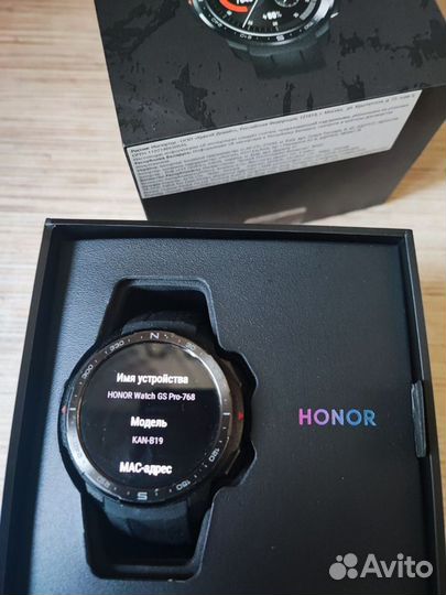 Смарт часы Honor watch GS Pro