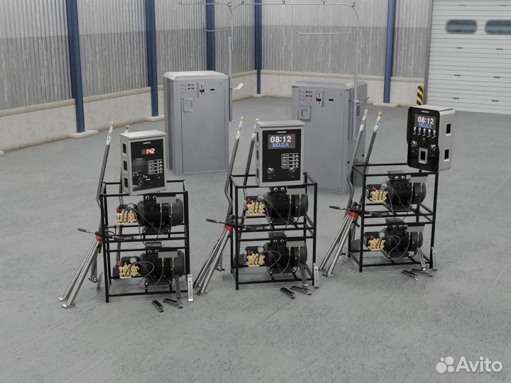 Автомойка самообслуживания luxwash 147