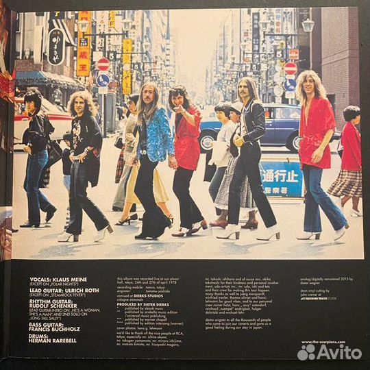 Виниловая пластинка Scorpions - Tokyo Tapes (180 G