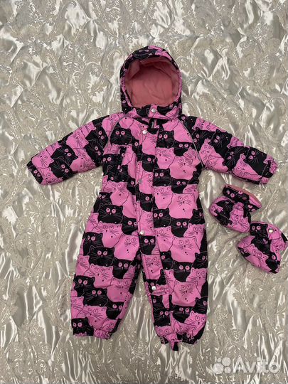 Зимний комбинезон для девочки