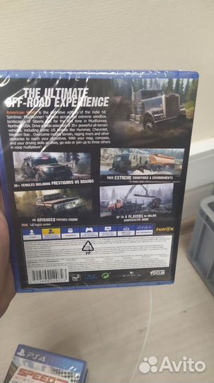 Spintires: mudrunner american wild PS4, русская В