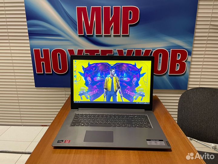 Игровой ноутбук 17 дюймов / Ryzen 7 / 20gb