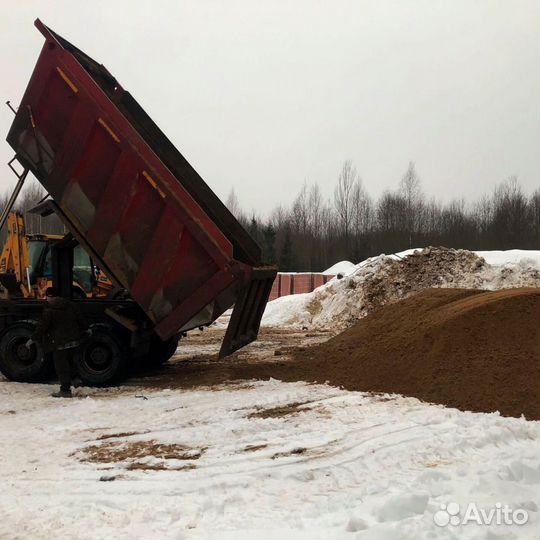 Песок карьерный