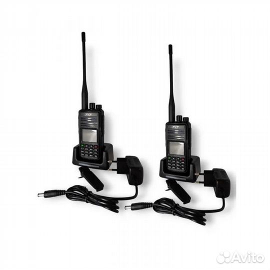 Комплект раций TYT MD-UV380 5W GPS AES-256, 2 штуки