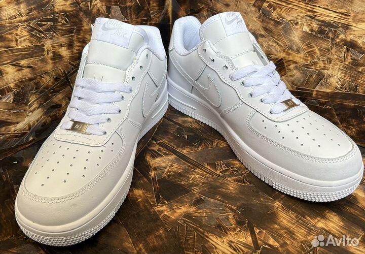 Кроссовки Nike air force 1 белые