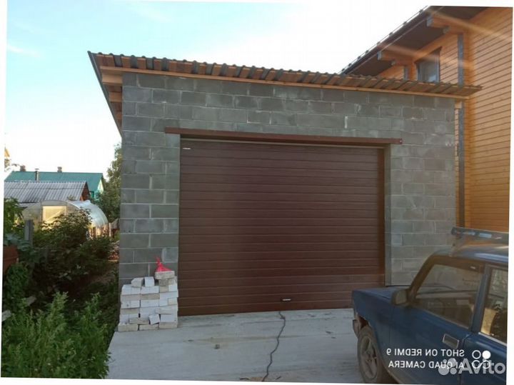 Гаражные секционные ворота