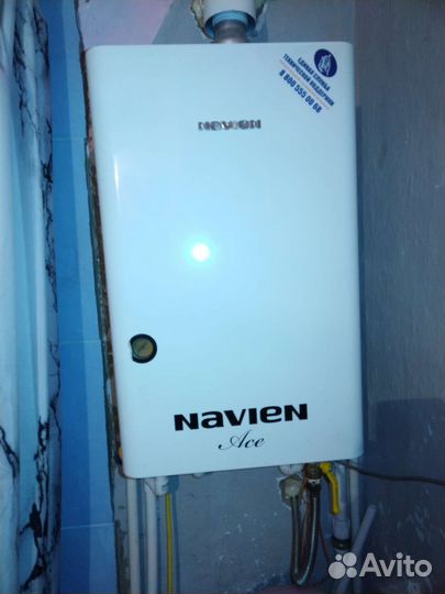 Газовый котел настенный бу navien