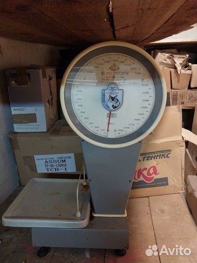 Весы торговые рн-3Ц13ум циферблатные, одночашечные