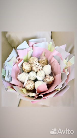 Живое обучение. Фудфлористика.Клубника в шоколаде