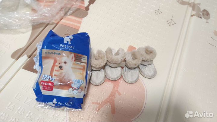 Ботинки для маленьких собак