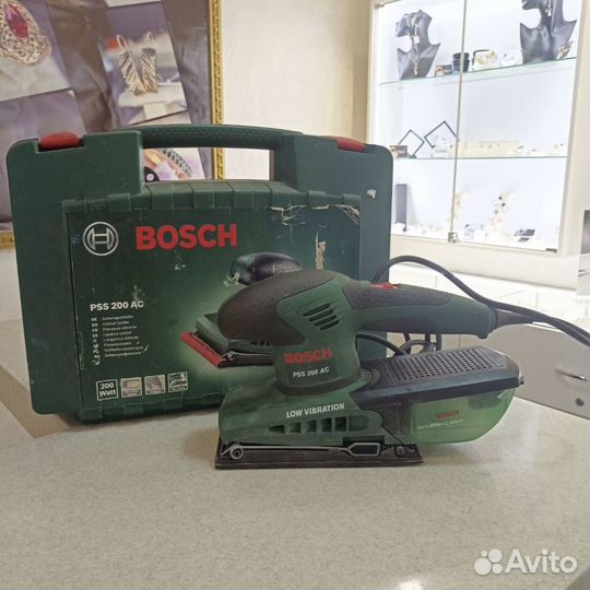 Плоскошлифовальная машина Bosch PSS 200 AC