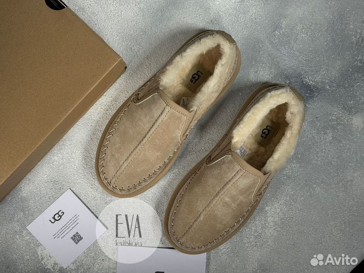 Угги женские слипоны Ugg Stitch Slip On Sand