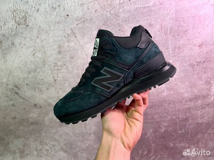 Кроссовки New Balance 574 Stone Island зимние