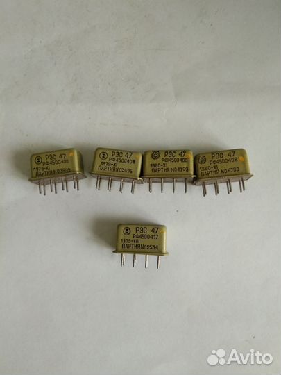 Реле рэс47 СССР