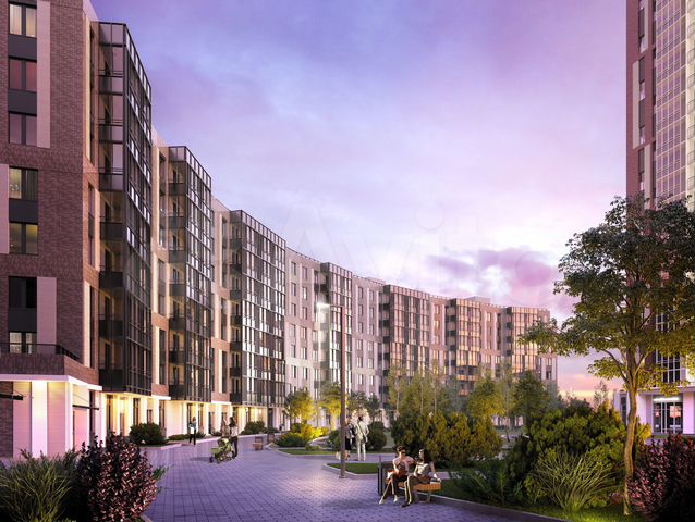 2-к. квартира, 63,4 м², 2/8 эт.