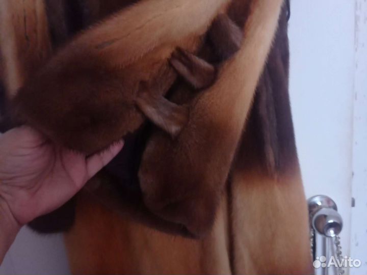 Шуба норковая новая