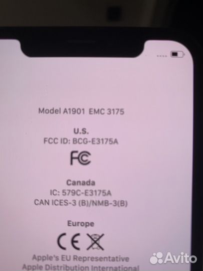iPhone X, 256 ГБ